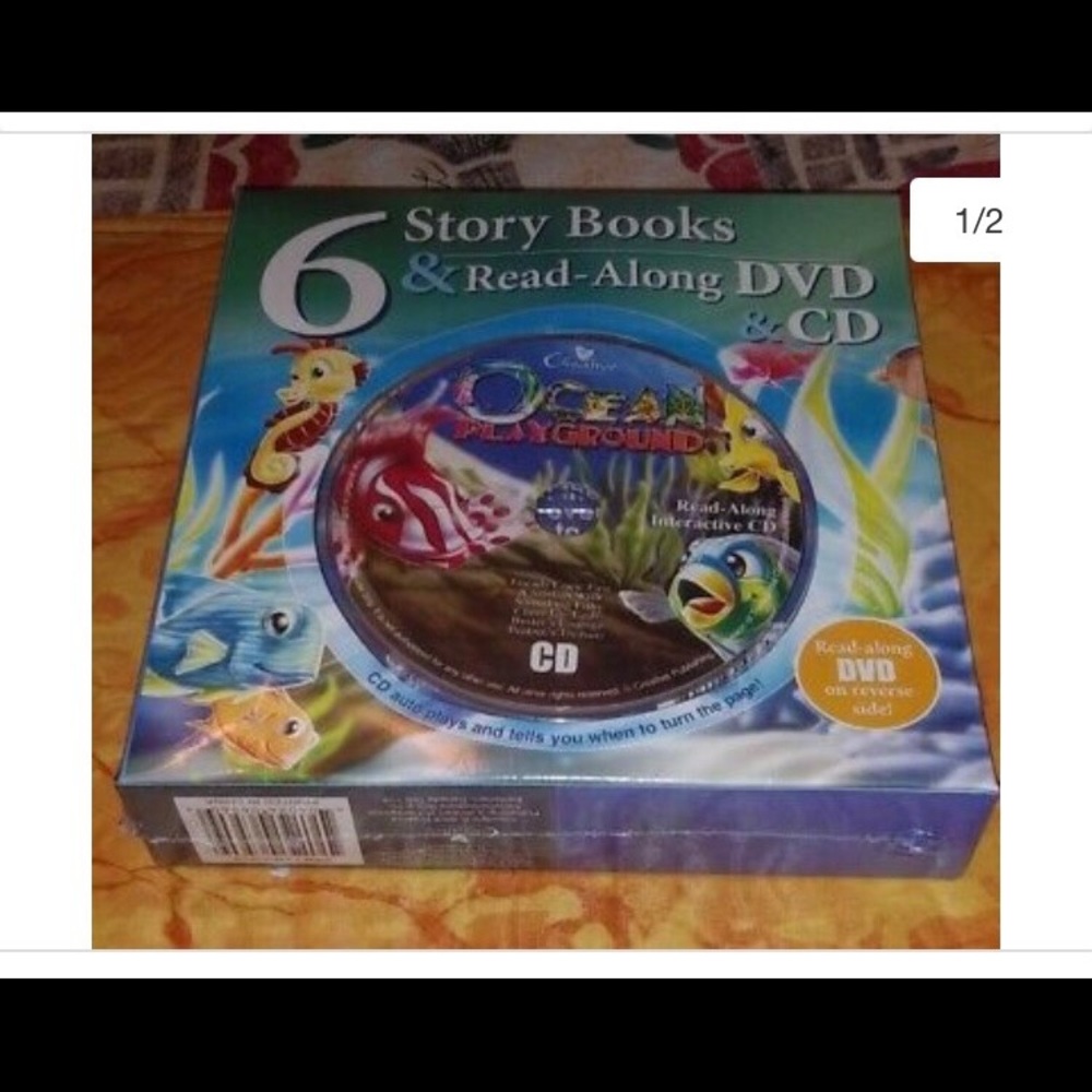 12 Read a long CD’s and DVD’s,